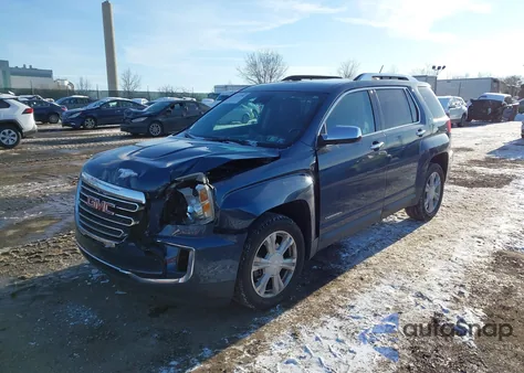 2016 GMC Terrain Slt from USA, damaged, VIN 2GKFLUEKXG6180970